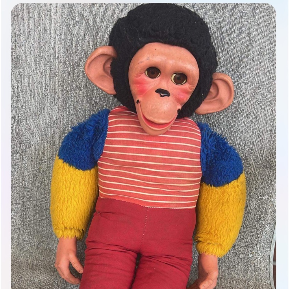 JACKO THE MONKEY 1960年代　イギリス生まれ　身長約48cm jacko | Other | Vintage Jacko The Monkey | Poshmark